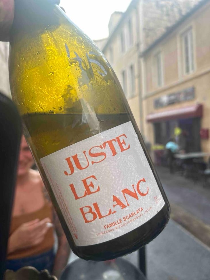 Juste le Blanc - Vin de Famille Scarlata - Famille Scarlata -2023