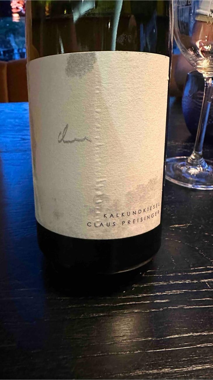 Kalkundkiesel Weiss - Weingut Claus Preisinger - Claus Preisinger 