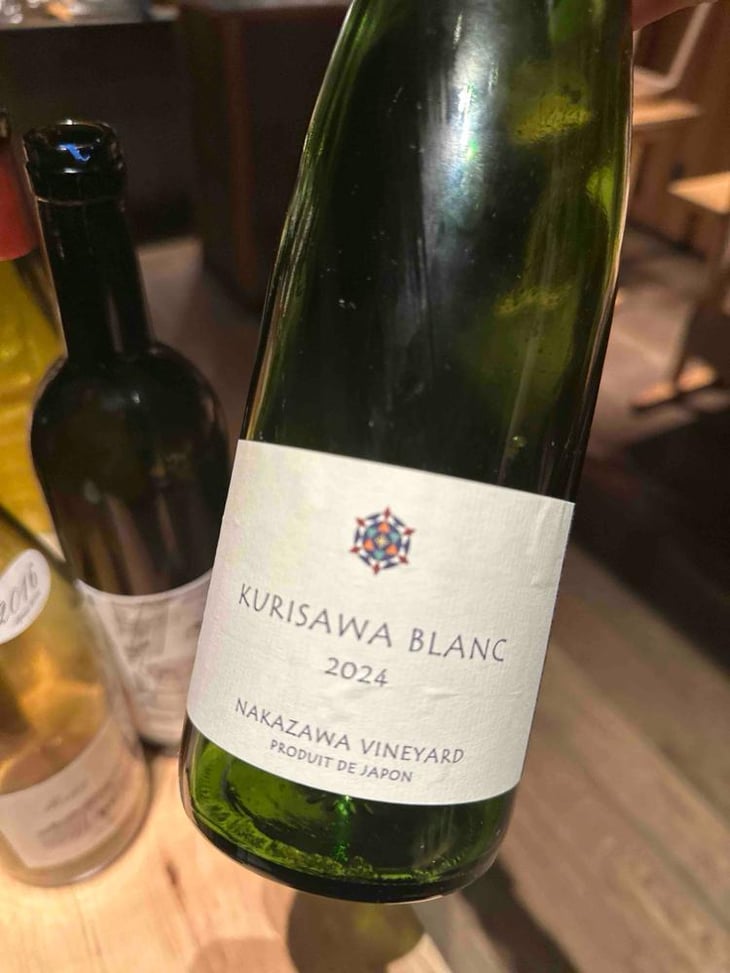 Kurisawa Blanc (Nakasawa Vineyard) - Kurisawa Wines - Kondo Vineyard & Nakazawa Vineyard - Kazuyuki & Yukiko Nakazawa, Ryosuke & Takumi Kondo 