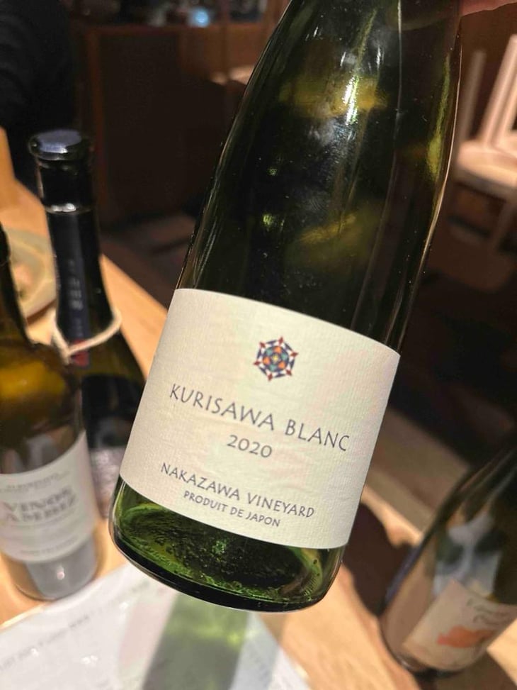 Kurisawa Blanc (Nakasawa Vineyard) - Kurisawa Wines - Kondo Vineyard & Nakazawa Vineyard - Kazuyuki & Yukiko Nakazawa, Ryosuke & Takumi Kondo 