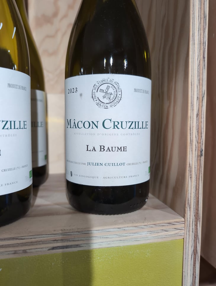 La baume - Clos des Vignes du Maynes - Julien Guillot -2022