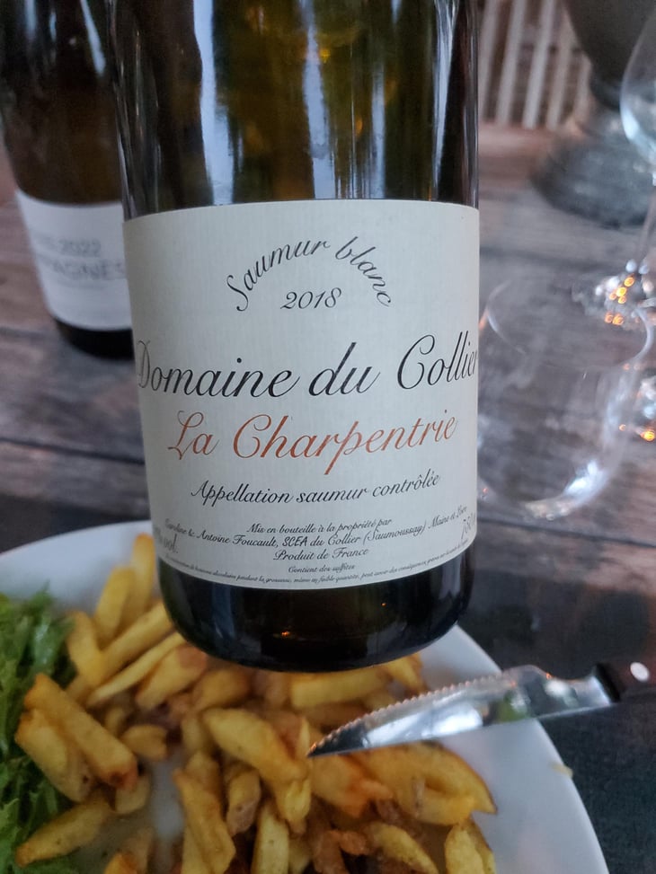 La Charpentrie - Blanc - Domaine du Collier - Antoine & Caroline Foucault 
