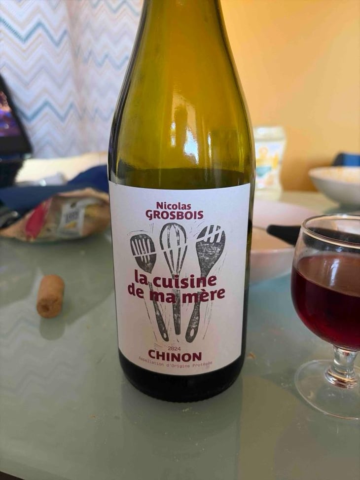 La Cuisine de ma mère (Label from 2020) - Domaine Grosbois - Sylvain & Nicolas Grosbois 