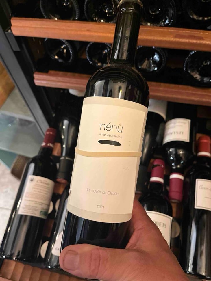 La Cuvée De Claude - Nénu Vin De Deux Mains - Rasmus Aamand Olesen -2019