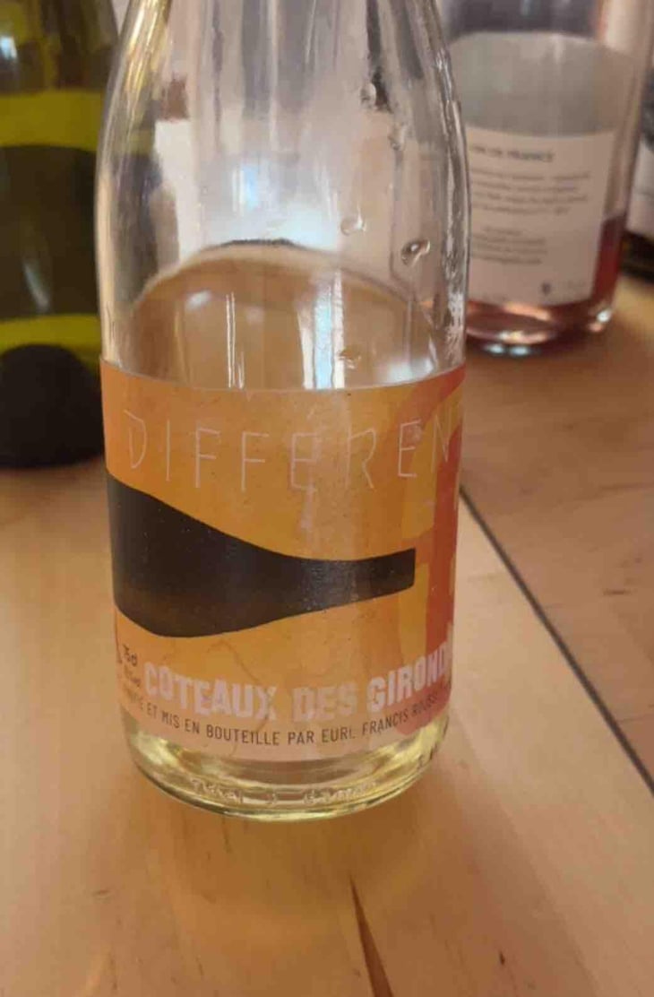 La différente - Coteaux des Girondales - Francis Rousset 
