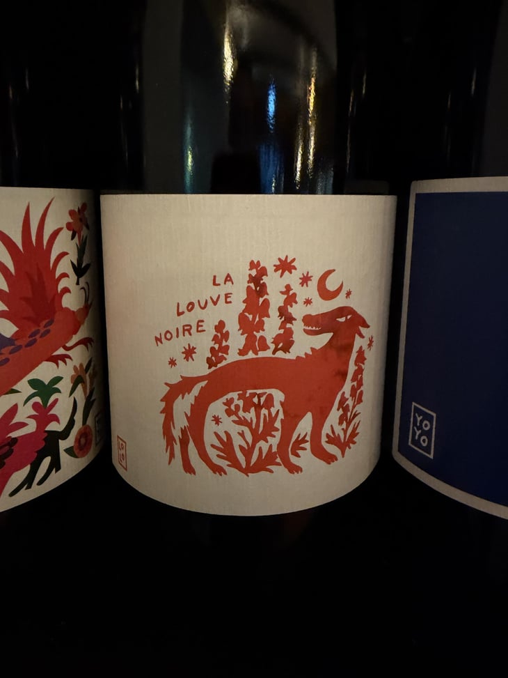 La Louve Noire - Domaine Yoyo - Laurence Manya Krief -2021