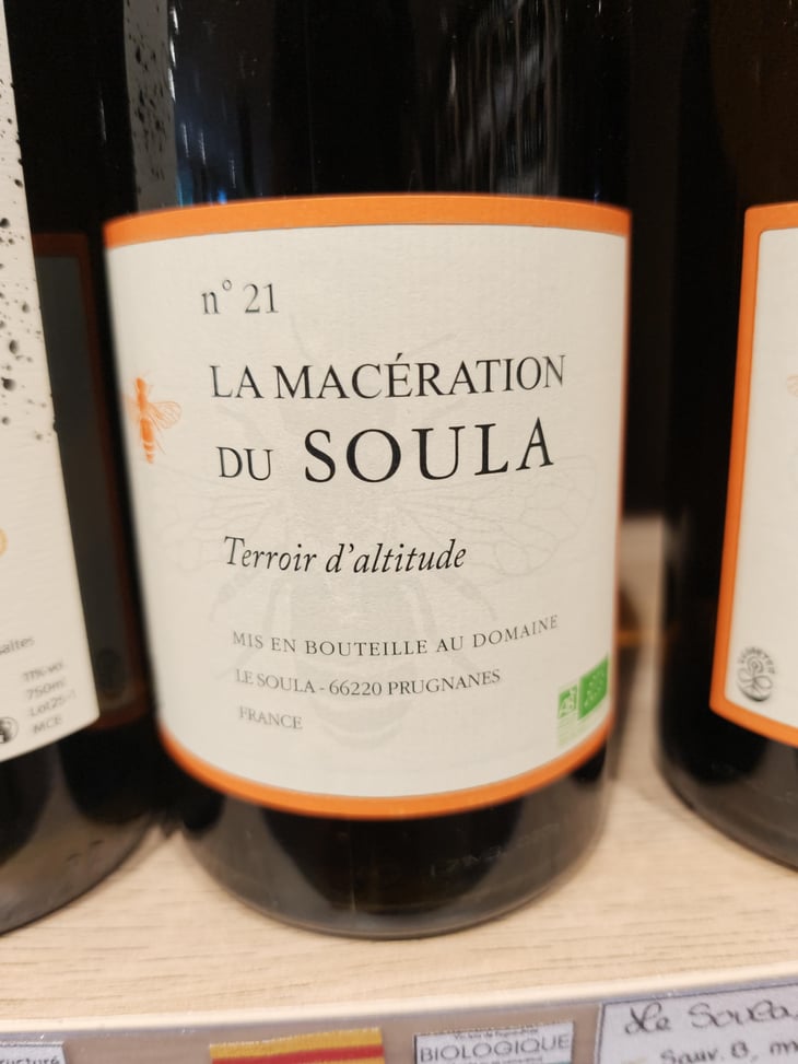 La Maceration Du Soula Orange - Le Soula - Wendy Wilson 