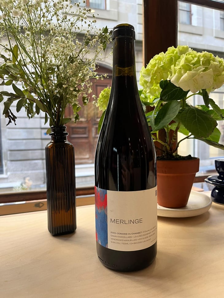 La Merlinge - Domaine du Chambet - Anthony Fonjallaz 