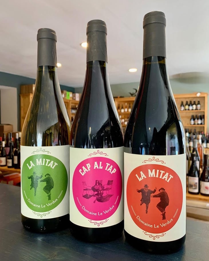 La Mitat Rouge - Domaine Le Verdus - Aline Solignac & Philippe Rousseau -2022