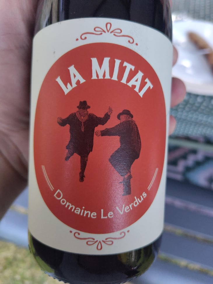 La Mitat Rouge - Domaine Le Verdus - Aline Solignac & Philippe Rousseau -2022