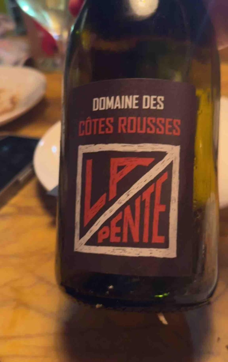 La Pente - Domaine des Côtes Rousses - Marielle & Nicolas Ferrand 
