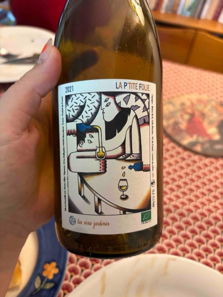 La p’tit e folie - Les Vins Jardinés - Yoann Gillot -2021