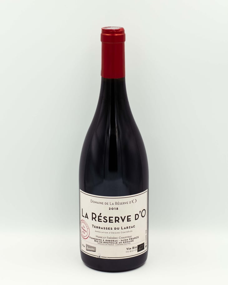 La Réserve D'O (Rouge) - Domaine de La Réserve d'O - Marie & Frédéric Chauffray 