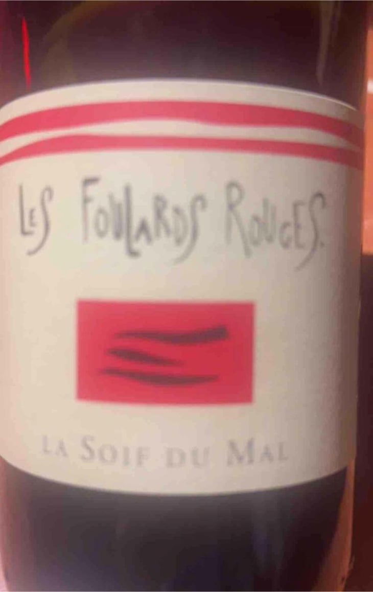La Soif du Mal (rouge) - Les Foulards Rouges - Jean-Francois Nicq 