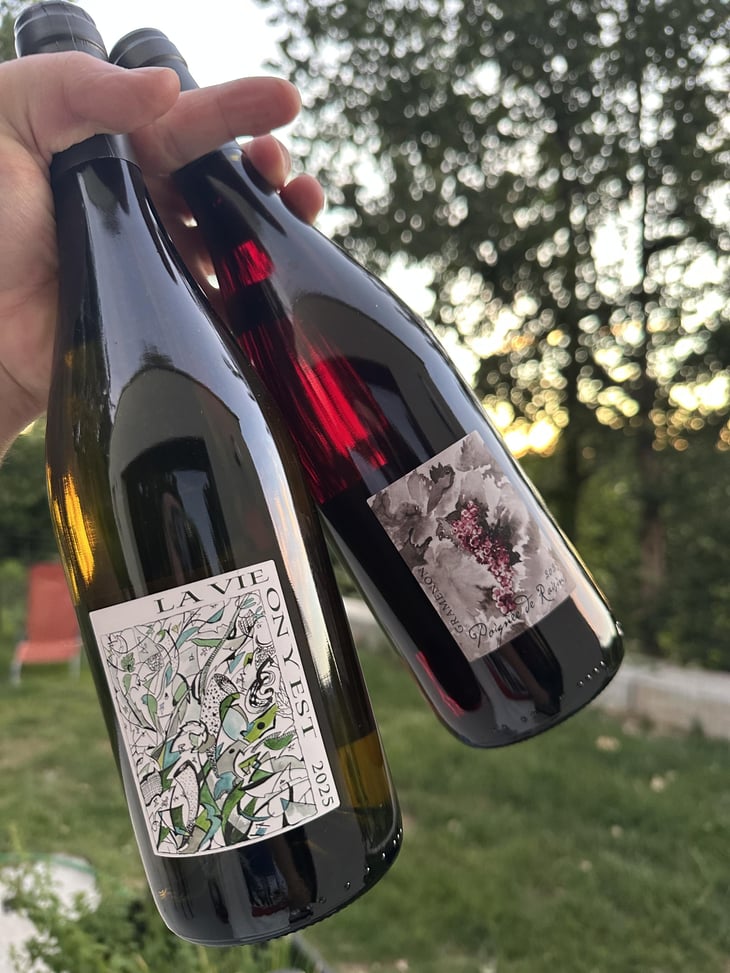 La Vie On Y Est - Domaine Gramenon - Michèle Aubéry-Laurent & Maxime-Francois Laurent 