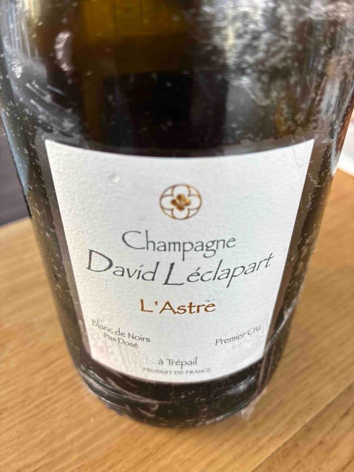 L'Astre - Champagne David Léclapart - David Léclapart 