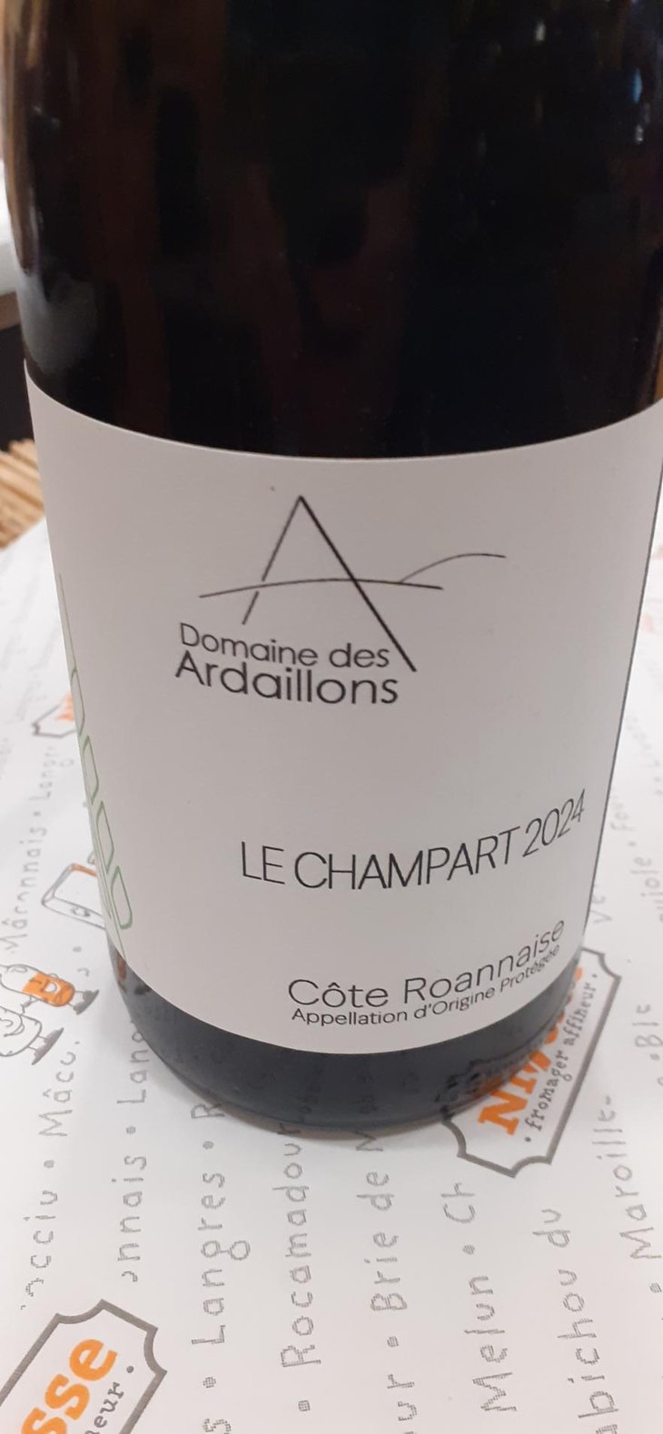 Le Champart - Domaine des Ardaillons - Yannick Pras 