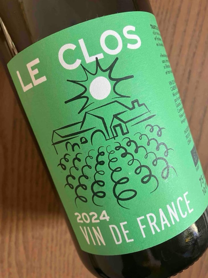 Le Clos - Domaine du Trait - Hadrian Boucard -2024