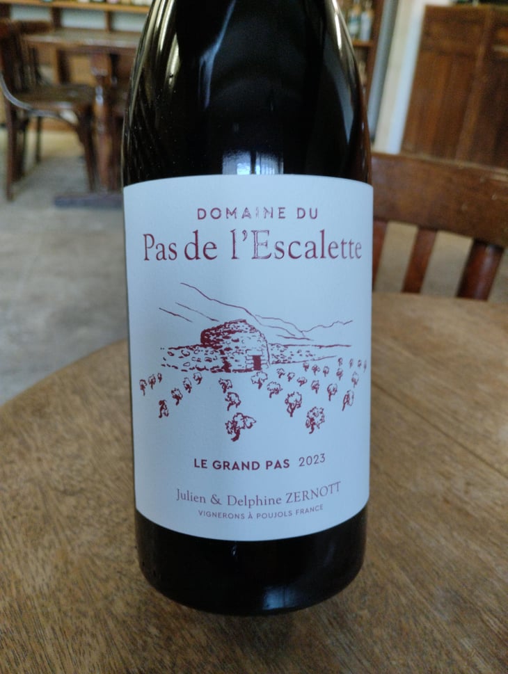 Le Grand Pas - Domaine du Pas de L'Escalette - Julien & Delphine Zernott 