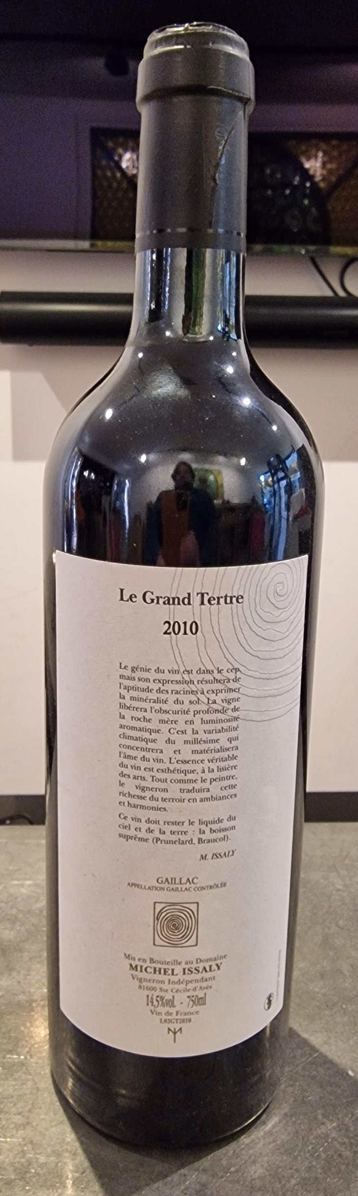 Le Grand Tertre - Domaine de la Ramaye - Michel Issaly 