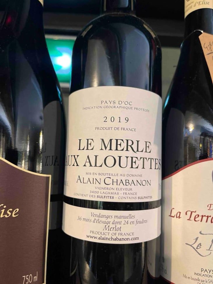 Le Merle Aux Alouettes - Domaine Alain Chabanon - Alain Chabanon -2014