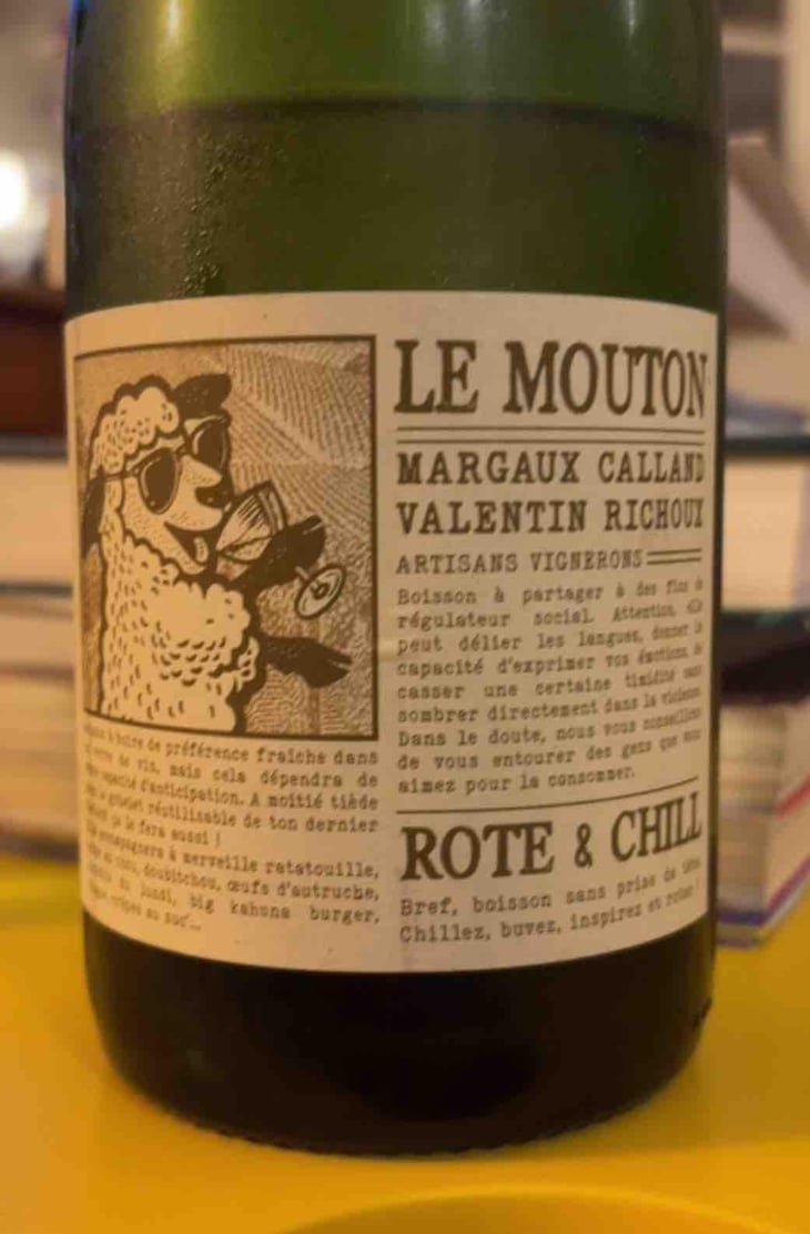 Le Mouton Rote & Chill - Domaine La Vigne Mouton - Margaux Calland & Valentin Richoux 