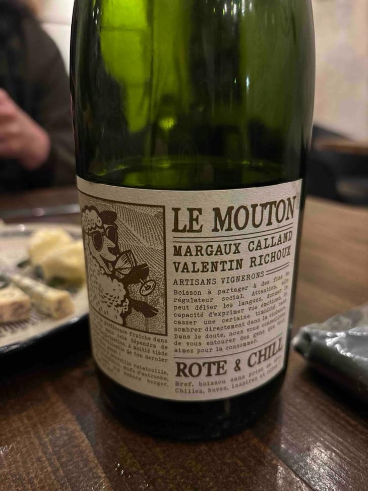 Le Mouton Rote & Chill - Domaine La Vigne Mouton - Margaux Calland & Valentin Richoux 