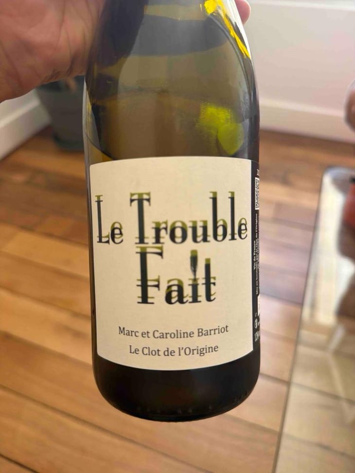 Le P'tit Barriot Blanc - Clot de l'Origine - Marc & Caroline Barriot 
