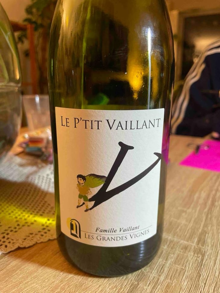 Le P'tit Vaillant Blanc - Les Grandes Vignes - Laurence, Dominique & Jean-François Vaillant 