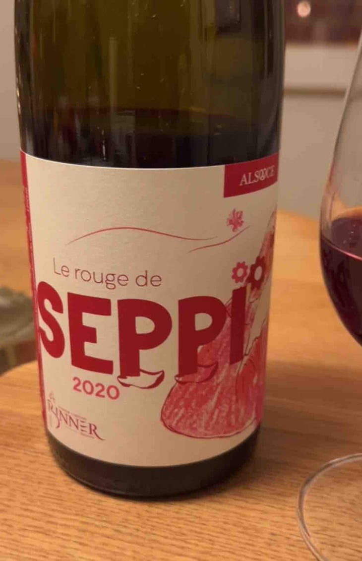 Le Rouge de Seppi - Domaine Christian Binner - Christian Binner et son équipe -2020