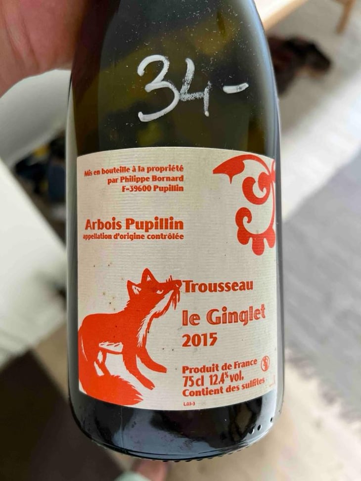 Le Trousseau - Domaine Bornard - Tony Bornard 