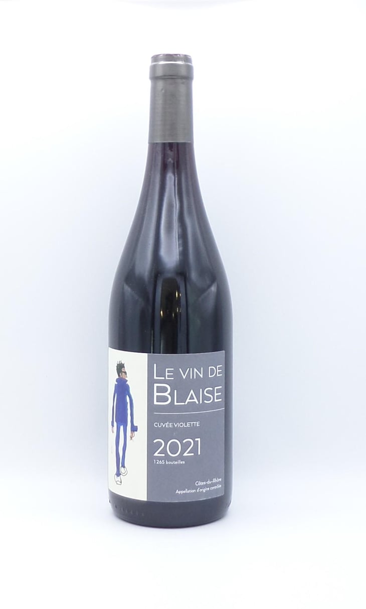 Le vin de Blaise - Cuvée Violette - Le Vin de Blaise - Stéphanie Rougnon 