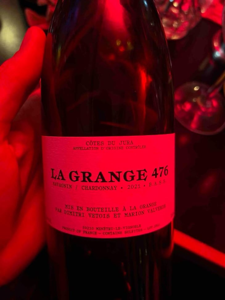 Les Bouchettes Chardonnay - La Grange 476 - Dimitri Vetois & Marion Valverde 