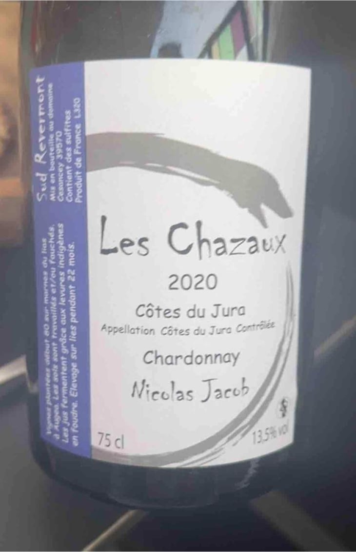 Les Chazaux Chardonnay - Nicolas Jacob - Nicolas Jacob 