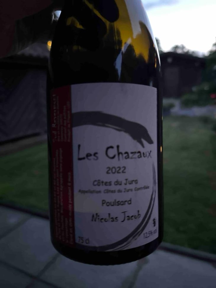 Les Chazaux Poulsard - Nicolas Jacob - Nicolas Jacob 