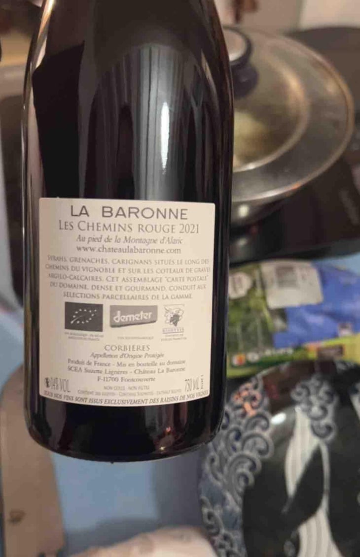 Les Chemins - Château la Baronne - Famille Lignères -2018
