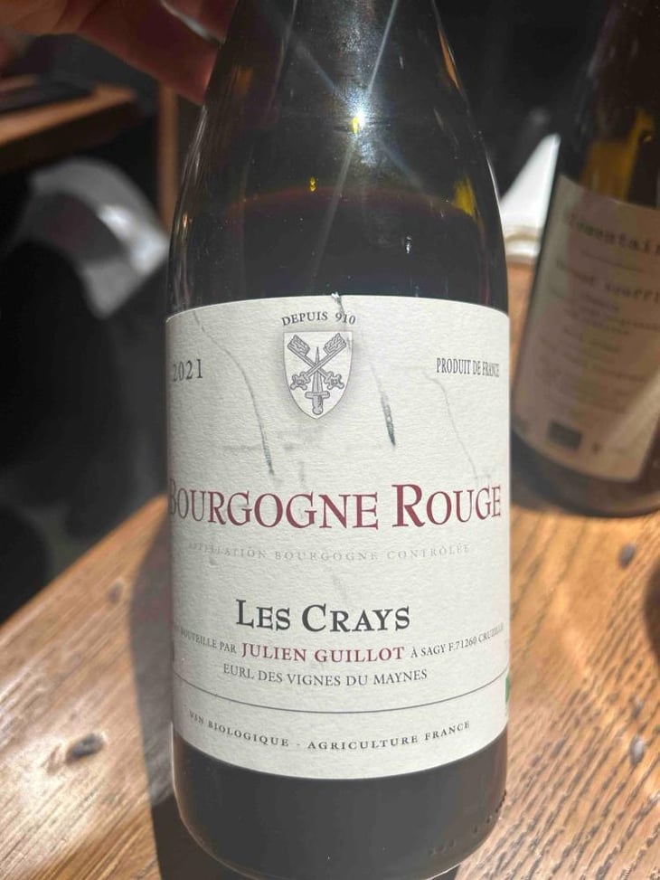 Les Crays - Clos des Vignes du Maynes - Julien Guillot 
