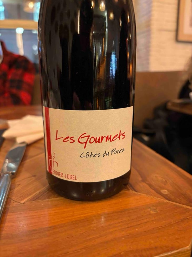 Les Gourmets Rouge - Cave Verdier-Logel - Maxime Gillier, Jacky ,Julie & Odile Logel 