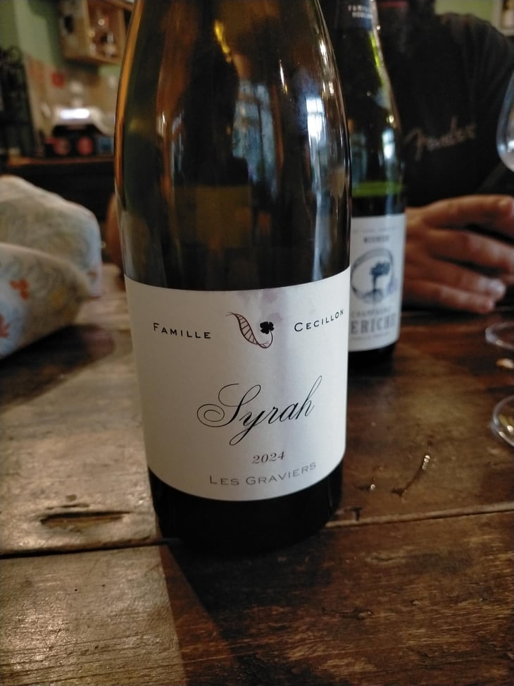 Les Graviers Syrah - Cecillon Vins - Julien Cecillon 