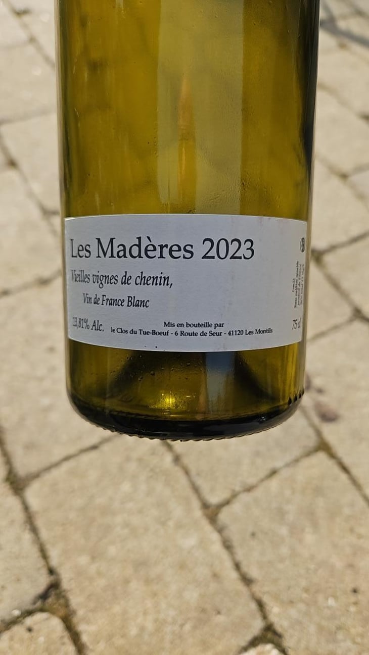 Les Madères - Clos du Tue-Bœuf - Zoé, Louise & Thierry Puzelat -2021