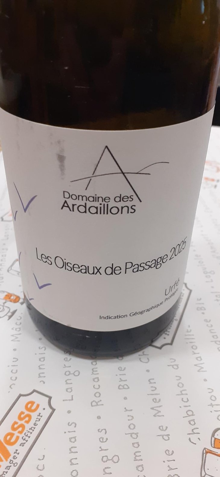 Les oiseaux de passage - Domaine des Ardaillons - Yannick Pras 