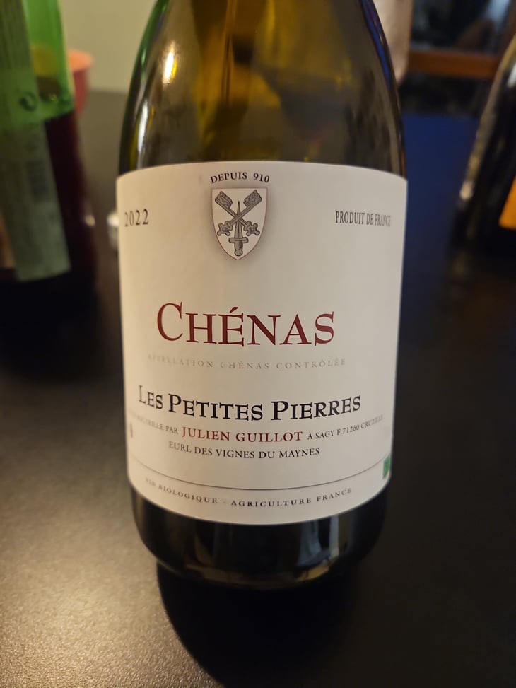 Les Petites Pierres-Gandelins - Clos des Vignes du Maynes - Julien Guillot -2018