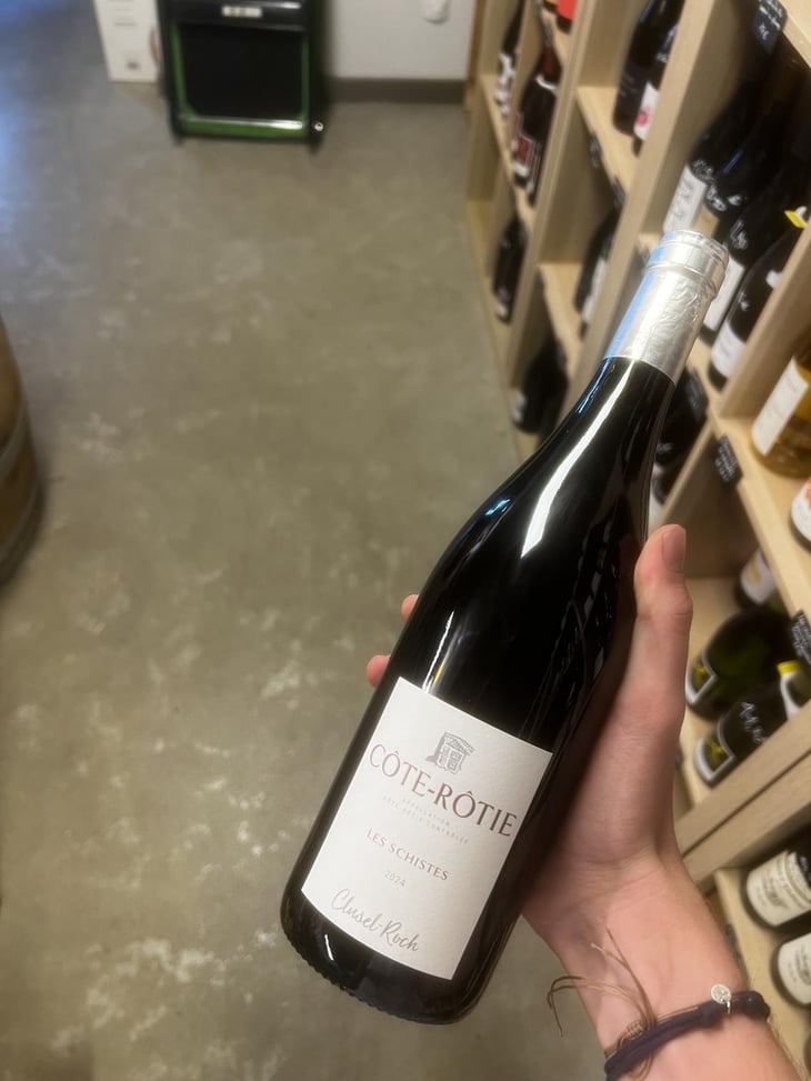 les schistes - Domaine Clusel-Roch - Gilbert Clusel, Brigitte Roch, Guillaume Roch -2024