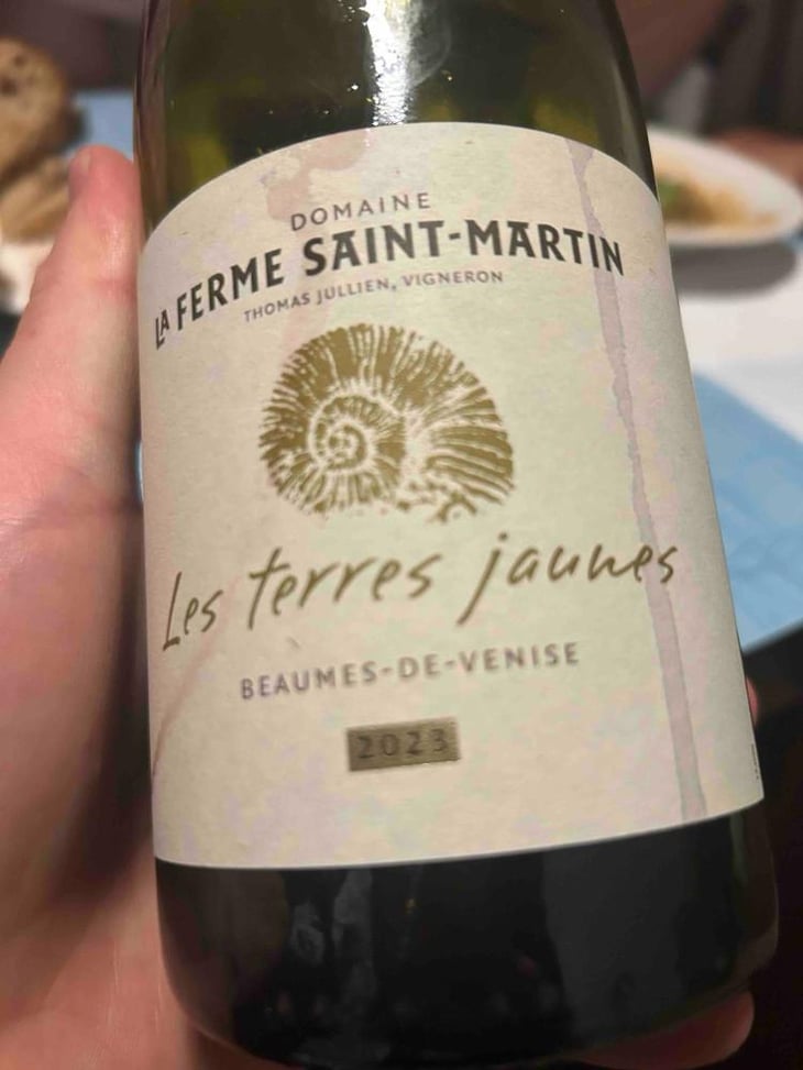 Les Terres Jaunes - La Ferme Saint-Martin - Les Vins de Thomas - Sophie & Thomas Jullien 