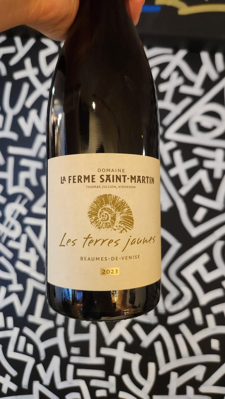 Les Terres Jaunes - La Ferme Saint-Martin - Les Vins de Thomas - Sophie & Thomas Jullien 