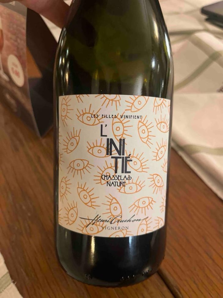 L'Initie - Domaine Henri Cruchon - "Les Filles Vinifient" - Catherine Cruchon-Griggs 