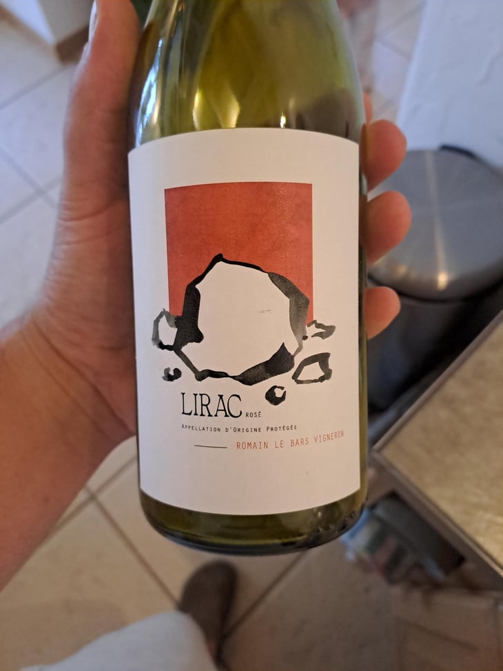 Lirac Rosé - Romain Le Bars - Romain Le Bars 