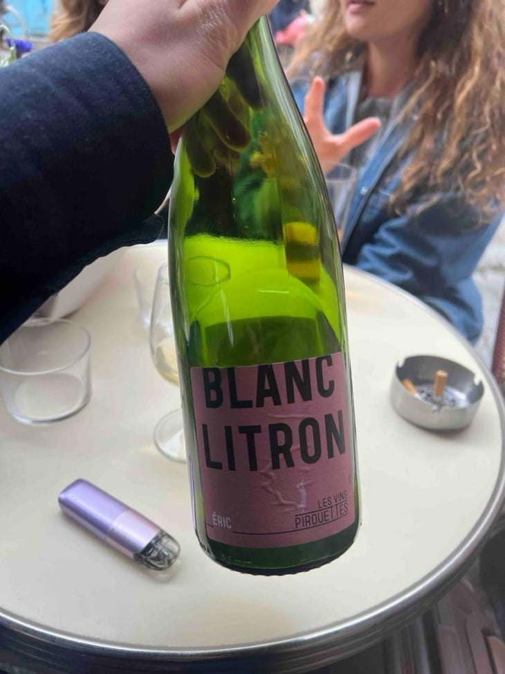 Litron Blanc de Michel - Les Vins Pirouettes - Pierre Sanchez, Rémi Ségura & Xavier Couturier 