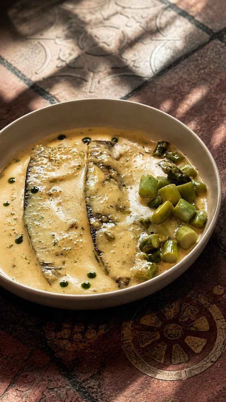Local Trout, Beurre Blanc, Pike Caviar - Grapes Wine Bar - 1375439