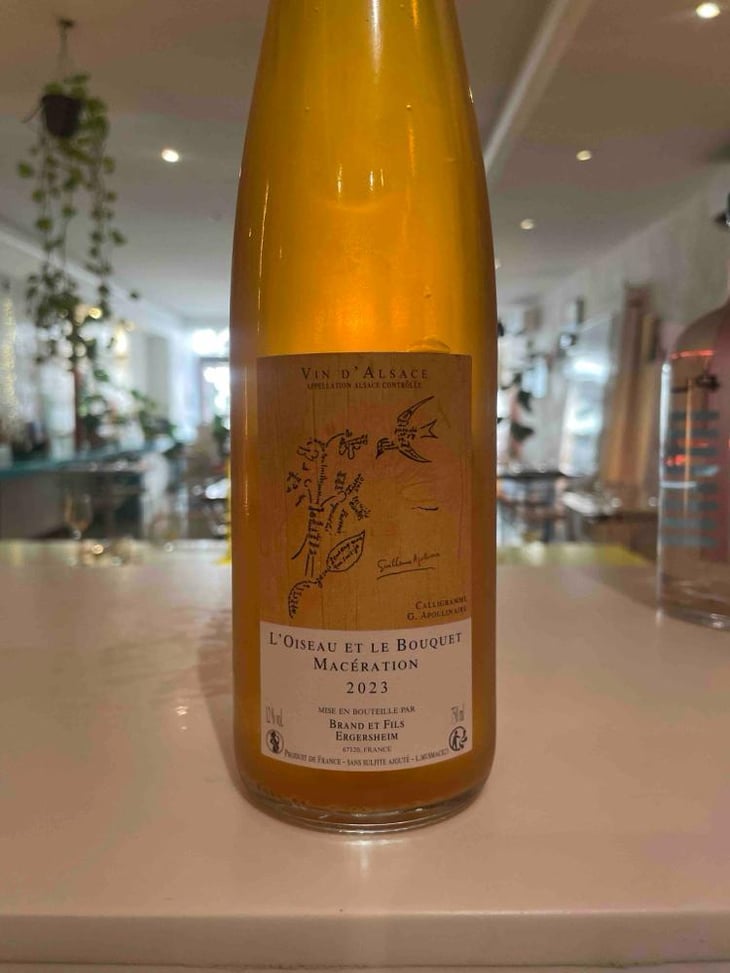L'Oiseau et le Bouquet - Domaine Brand & Fils - Philippe Brand 